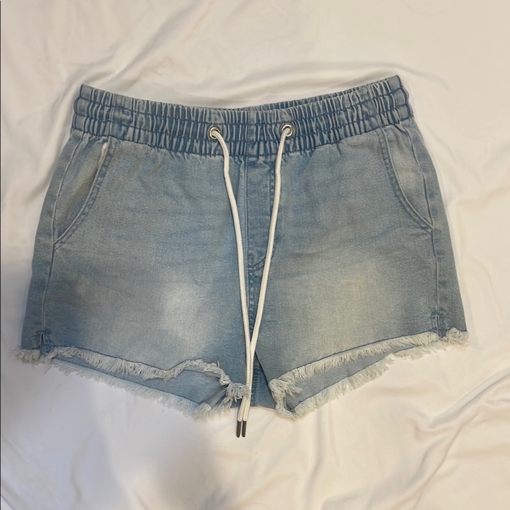 Kendall & Kylie Light Blue Jean Shorts